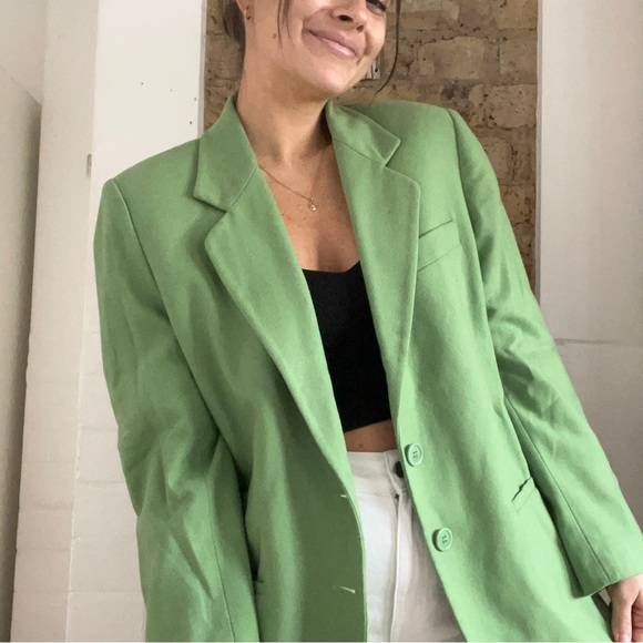 Jackets & Blazers - Vintage Green Blazer